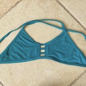 Jolyn Teal Bikini Top